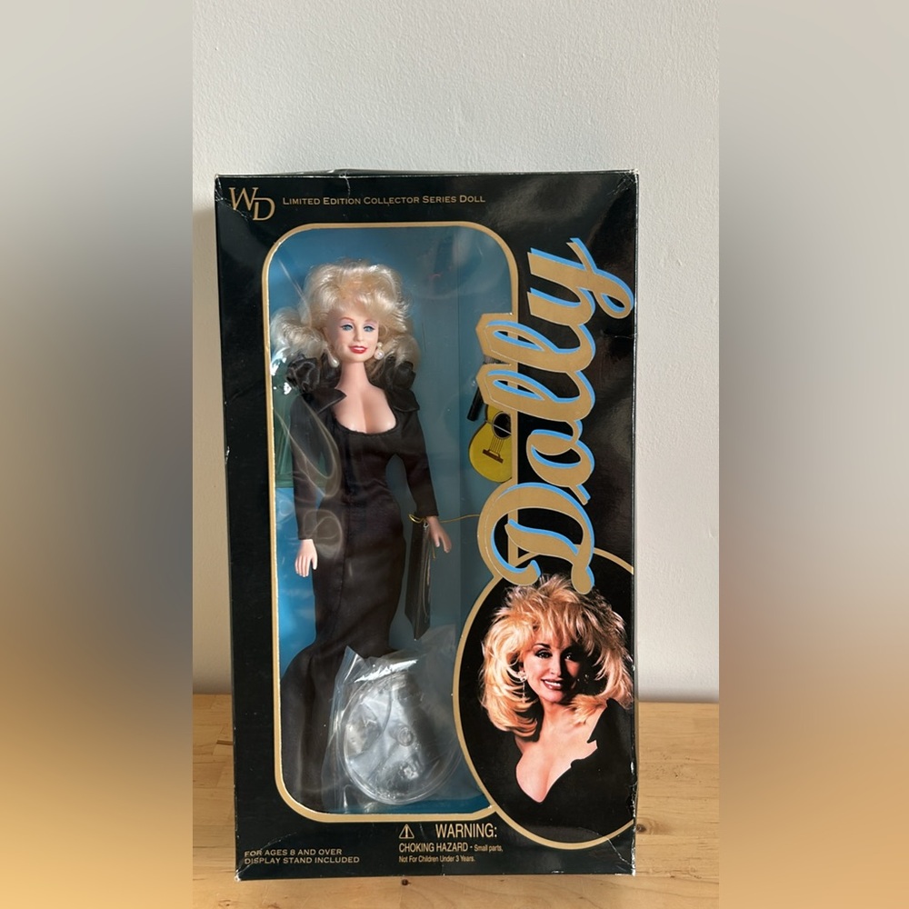 Vintage Dolly Parton doll new in the box
